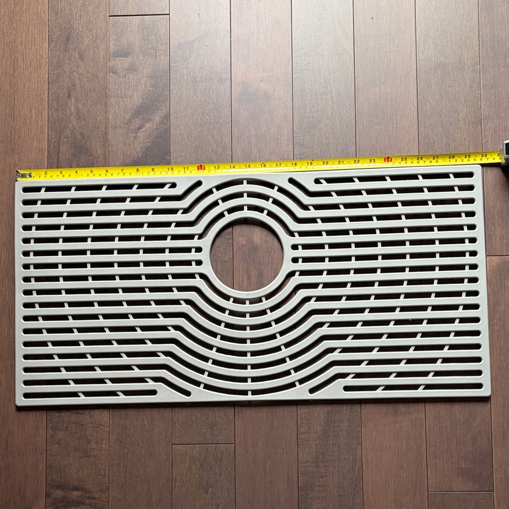 Kohler Gray Silicone Kitchen Sink Mat